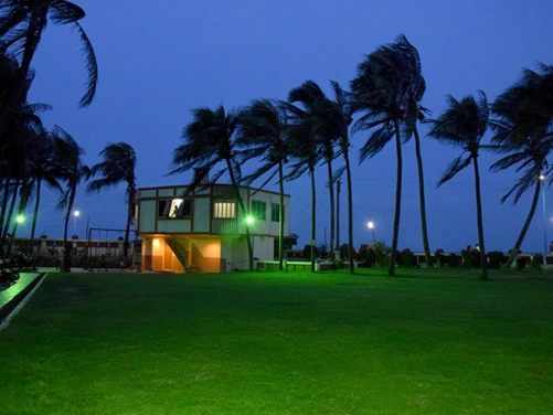 sea facing lawn